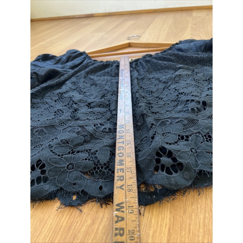 Anthropologie Moulinette Soeurs Womens Top Sz L Messina Lace Puff Sleeved Blouse - Picture 15 of 15